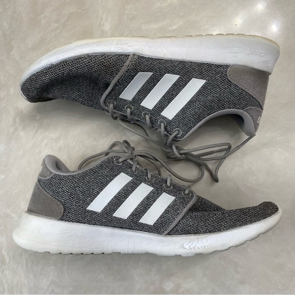 Adidas Women's Athletic Sneakers Cloudfoam Qt Racer 2.0 Running Shoes Size 7.5 - Picture 6 of 16